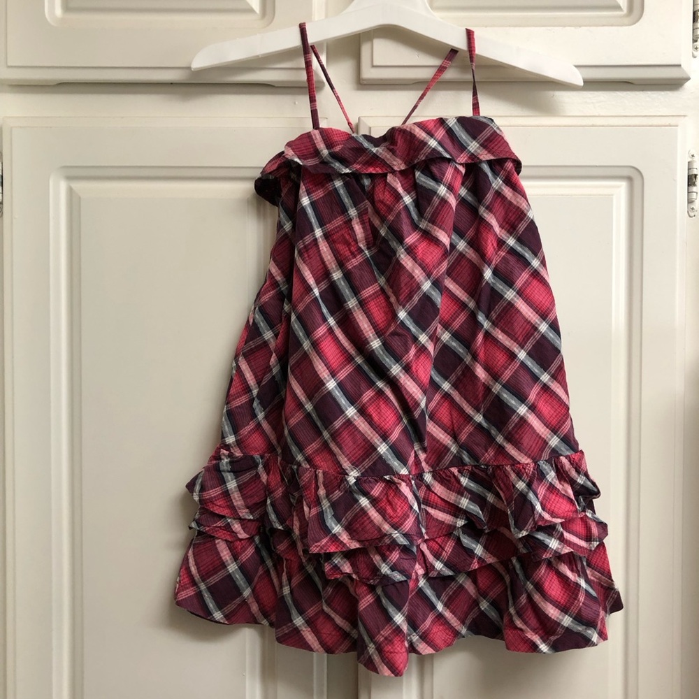 5T Gap Plaid Dress